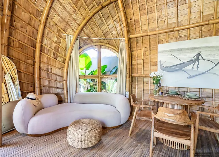 Noon Eco Bamboo Getaway In * Canggu