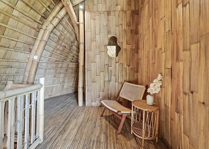 Villa Noon Eco Bamboo Getaway In *