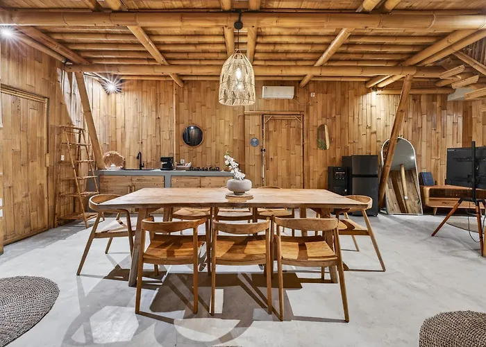 Villa Noon Eco Bamboo Getaway In *