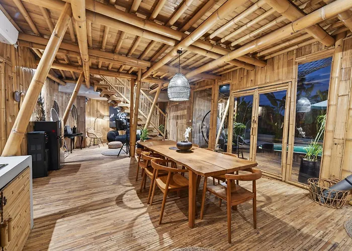 Villa Noon Eco Bamboo Getaway In Canggu